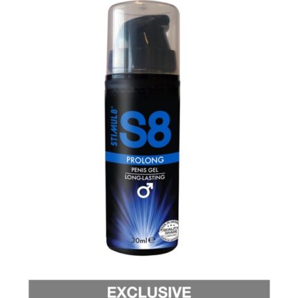 S8 GEL PROLONGADOR MASCULINO 30ML - 002