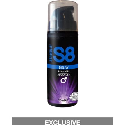 S8 GEL RETARDANTE MASCULINO 30ML - 002