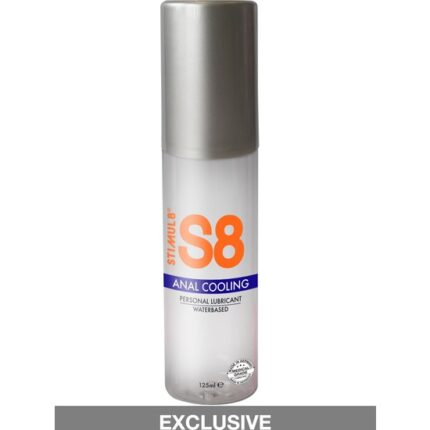 S8 LUBRICANTE ANAL BASE DE AGUA EFECTO FRÍO 125ML - 002