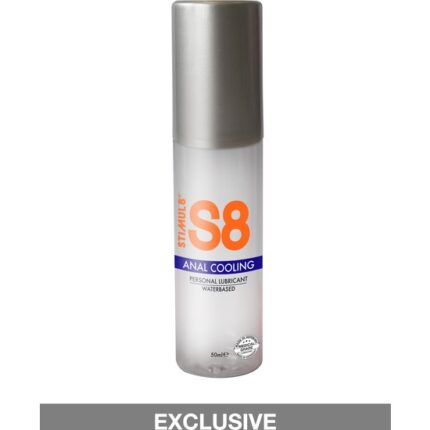 S8 LUBRICANTE ANAL BASE DE AGUA EFECTO FRÍO 50ML - 002