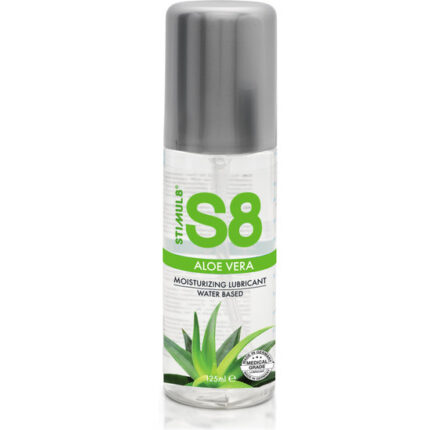 S8 LUBRICANTE BASE AGUA ALOE VERA 125ML - 001