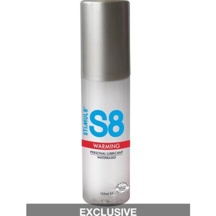 S8 LUBRICANTE BASE DE AGUA EFECTO CALOR 125ML - 002