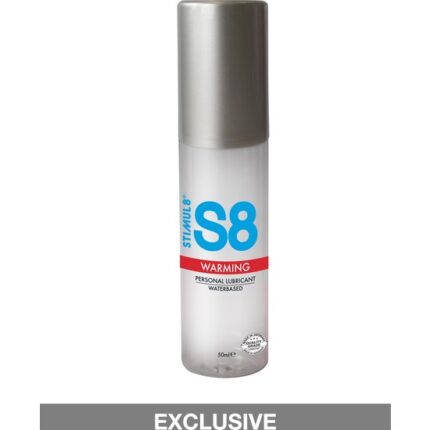 S8 LUBRICANTE BASE DE AGUA EFECTO CALOR 50ML - 002