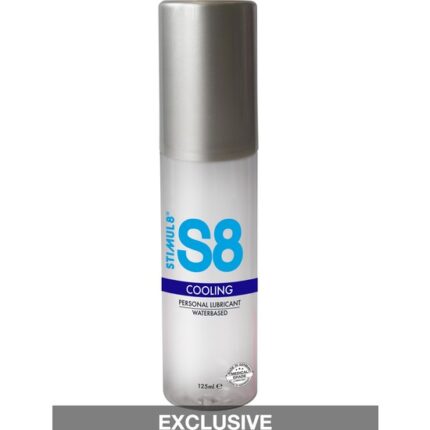 S8 LUBRICANTE BASE DE AGUA EFECTO FRÍO 125ML - 002