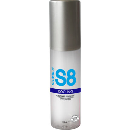 S8 LUBRICANTE BASE DE AGUA EFECTO FRÍO 125ML - 001