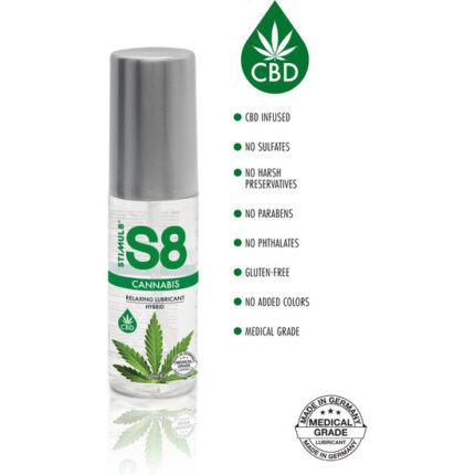 S8 LUBRICANTE HÍBRIDO CANNABIS 50ML - 002