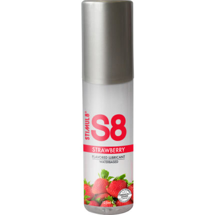 S8 LUBRICANTE SABORES 125ML - FRESA - 001