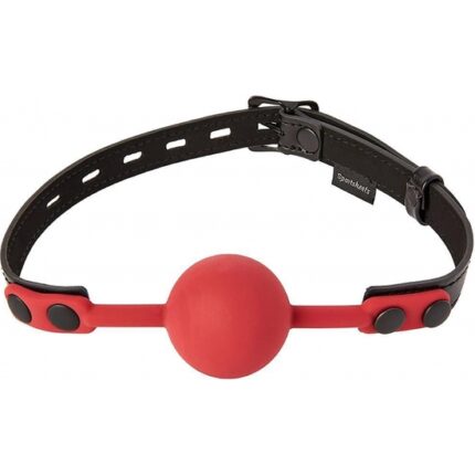 SAFFRON BALL GAG -MORDAZA PELOTA - ROJO - 001