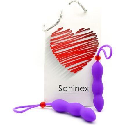 SANINEX CLIMAX - PLUG CON ANILLO - MORADO - 001