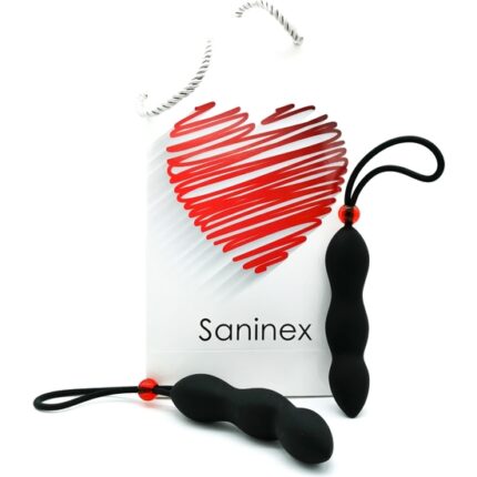 SANINEX CLIMAX - PLUG CON ANILLO - NEGRO - 001