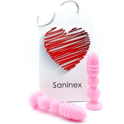 SANINEX DELIGHT - PLUG & DILDO ROSA - 001