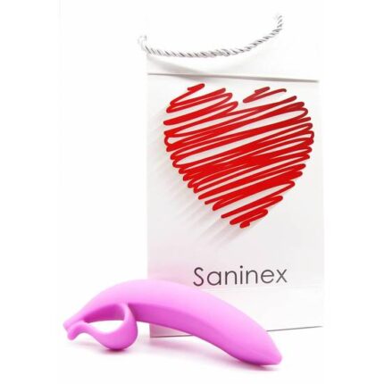 SANINEX DILDO BANANA ORGASMIC FANTASY COLOR ROSA - 001