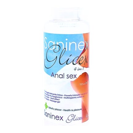 SANINEX EXTRA LUBRICANT GLICEX 4 IN 1 ANAL SEX 100ML - 001