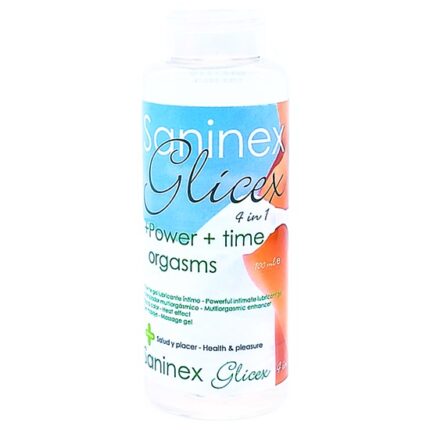 SANINEX EXTRA LUBRICANT GLICEX 4 IN 1 + POWER + TIME 100ML - 001