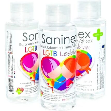 SANINEX GLICEX LGTB LESBIAN 4 IN 1 - 100ML - 002