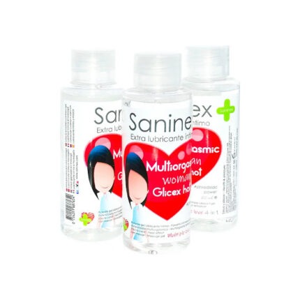SANINEX GLICEX MULTIORGASMIC WOMAN HOT 4 IN 1 - 100ML - 002