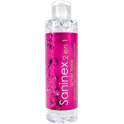 SANINEX INTIMATE LUBRICANT & MASSAGE GEL ANAL SEX 2 in 1 - 200ML - 001