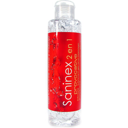 SANINEX INTIMATE LUBRICANT & MASSAGE GEL PROVOCATIVE 2 in 1 - 200ML - 001