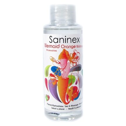 SANINEX MERMAID ORANGE MULTIORGASMIC - SEX & MASSAGE OIL 100ML - 001