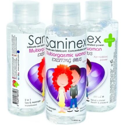 SANINEX MULTIORGASMIC WOMAN EXCITING PLUS 100ML - 002