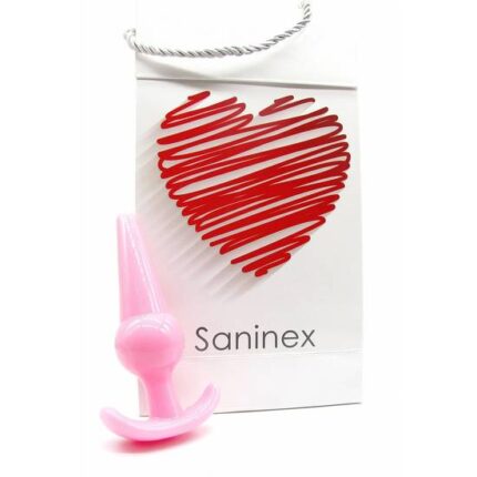 SANINEX PLUG INITIATION ORGASMIC ANAL SEX COLOR ROSA - 001