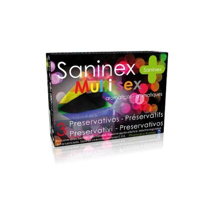 SANINEX PRESERVATIVOS MULTI SEX 3UDS - 001