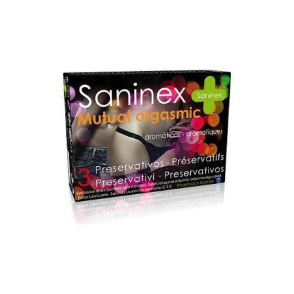 SANINEX PRESERVATIVOS MUTUAL ORGASMIC 3UDS - 001
