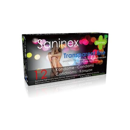 SANINEX PRESERVATIVOS ULTRA FINOS TRANSPARENTES 12UDS - 001