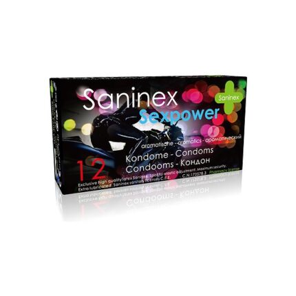 SANINEX PRESERVATIVOS ULTRA SEX POWER 12UDS - 001