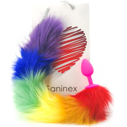 SANINEX SENSATION - PLUG COLA ARCOIRIS UNISEX - 001