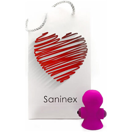 SANINEX SUCTIONER WORLD - VIBRADOR CON SUCCIÓN - MORADO - 001