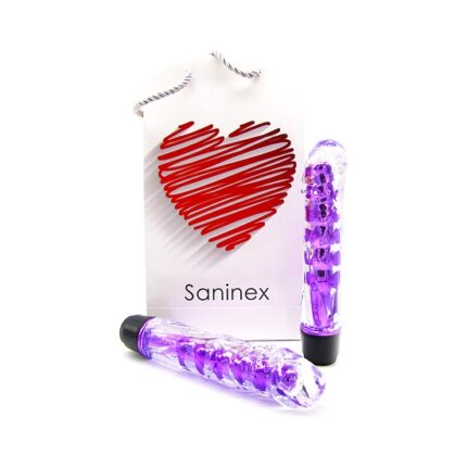 SANINEX VIBRADOR FANTASTIC REALITY - METÁLICO/MORADO - 001