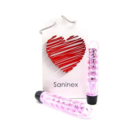 SANINEX VIBRADOR FANTASTIC REALITY - METÁLICO/ROSA - 001