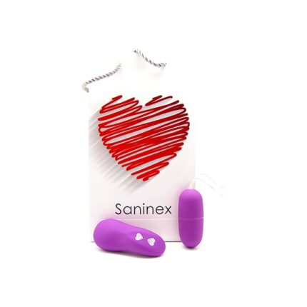 SANINEX VIBRATOR EGG WIRELES MORADO - 001