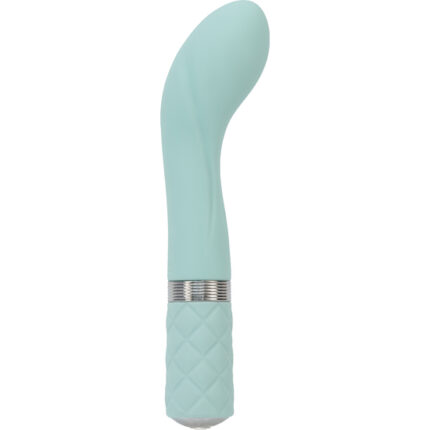 SASSY VIBRADOR PUNTO G CON CRISTAL - TURQUESA - 001