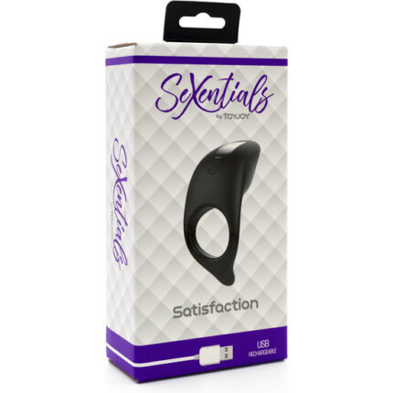 SATISFACTION C-RING - NEGRO - 002