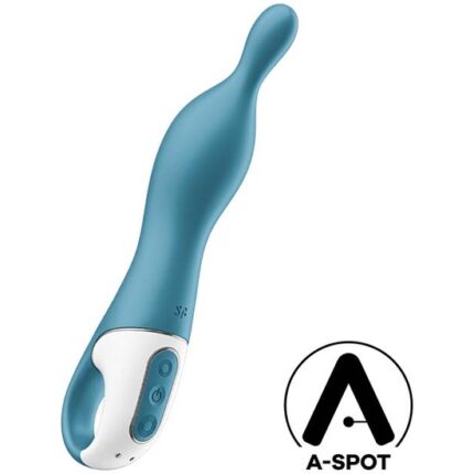 SATISFYER A-MAZING 1 VIBRADOR PUNTO A - AZUL - 001