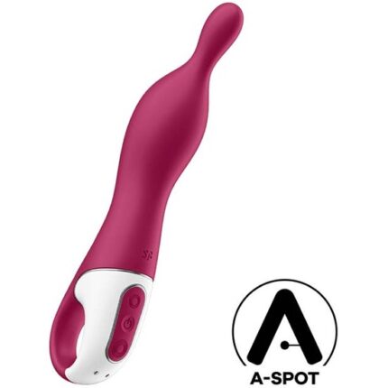 SATISFYER A-MAZING 1 VIBRADOR PUNTO A - GRANATE - 001