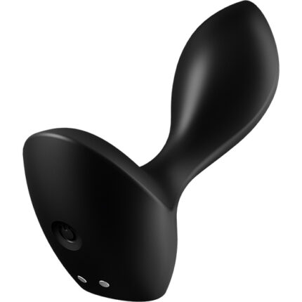 SATISFYER BACKDOOR LOVER VIBRATING PLUG - NEGRO - 002