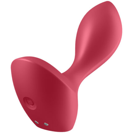 SATISFYER BACKDOOR LOVER VIBRATING PLUG - ROSA - 002
