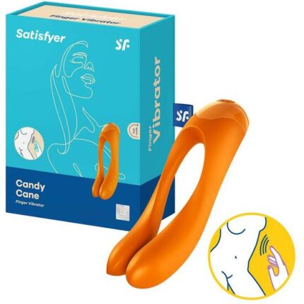 SATISFYER CANDY CANE - NARANJA - 001