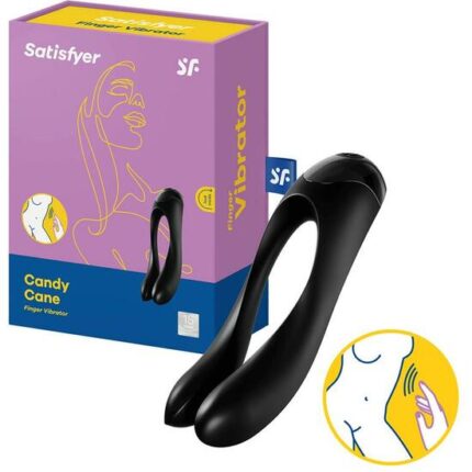 SATISFYER CANDY CANE - NEGRO - 001