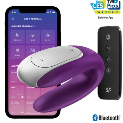 SATISFYER DOUBLE FUN  - MORADO - 001