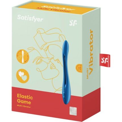 SATISFYER ELASTIC GAME - AZUL OSCURO - 002