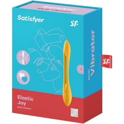 SATISFYER ELASTIC JOY - NARANJA - 002