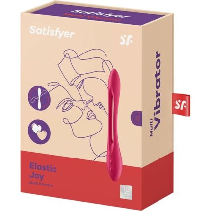 SATISFYER ELASTIC JOY - ROJO - 002
