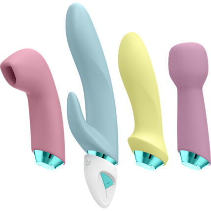 SATISFYER FABULOUS FOUR - SET AIR PULSE - MULTICOLOR - 001