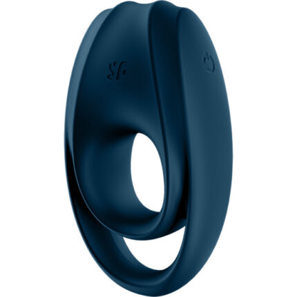 SATISFYER INCREIBLE DUO ANILLO VIBRADOR - AZUL - 001