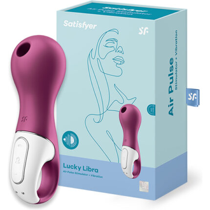 SATISFYER LUCKY LIBRA ESTIMULADOR DE PRESIÓN DE AIRE - ROSA - 001