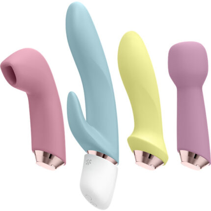 SATISFYER MARVELOUS FOUR - SET AIR PULSE - MULTICOLOR - 001